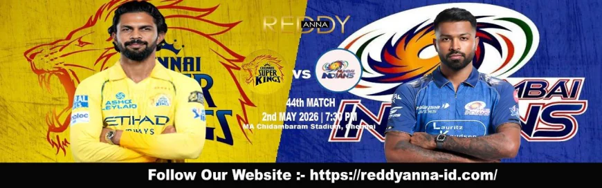 Can CSK Hold Their Nerve Against MI at Chepauk? | Reddy Anna LIVE CSK vs MI