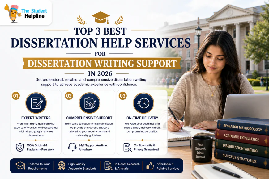 Top 3 Best Dissertation Help Services for Dissertation Writing Support in 2026