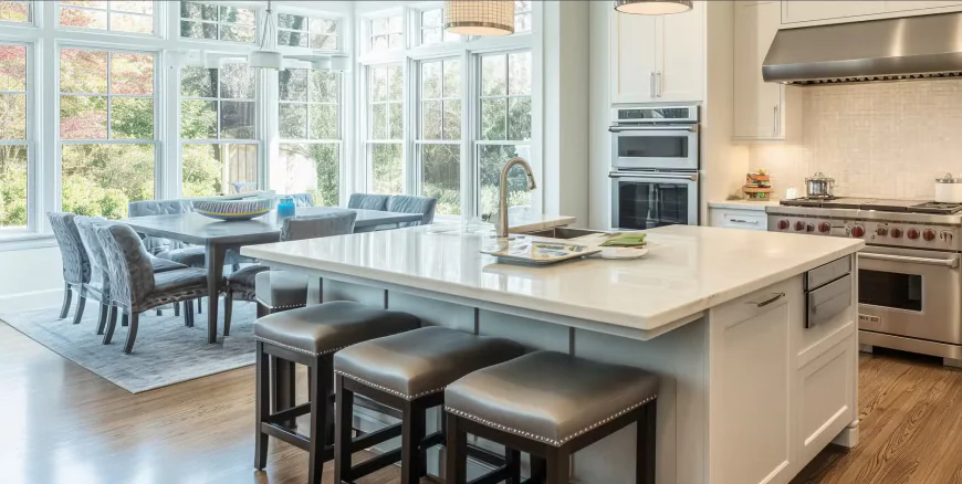 The Sophistication of Solid Hardwood Floors in Atlanta Estates