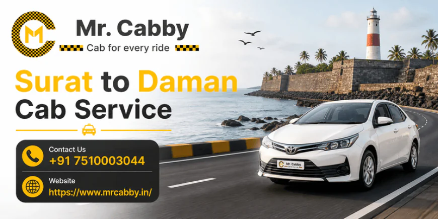 Surat to Daman Cab Service Fare Ideas and Booking Information
