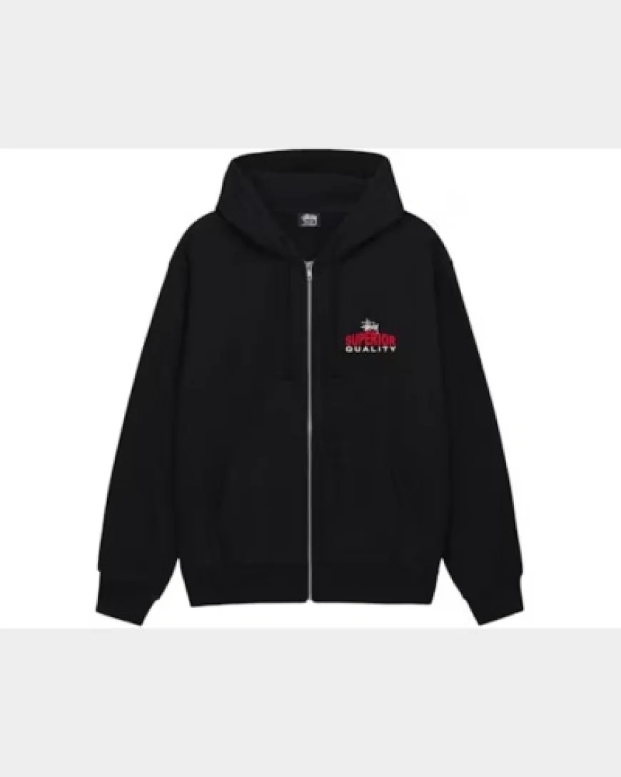 Thick Fabric Stussy Hoodie Available at a Great Price