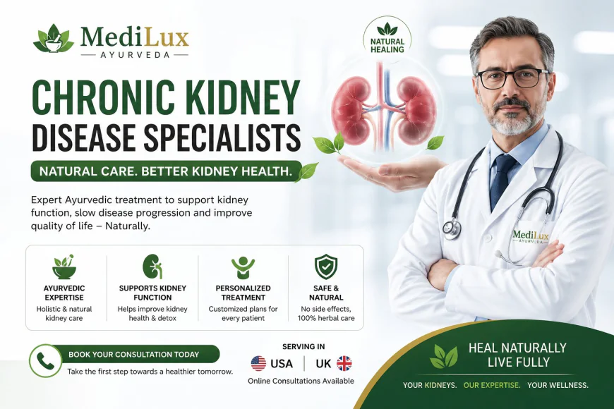 Chronic Kidney Disease Specialists – Natural Healing with MediLux Ayurveda