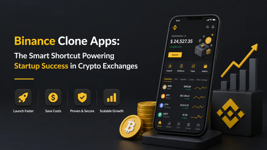 Binance Clone Apps: The Smart Shortcut Powering Startup Success in Crypto Exchanges