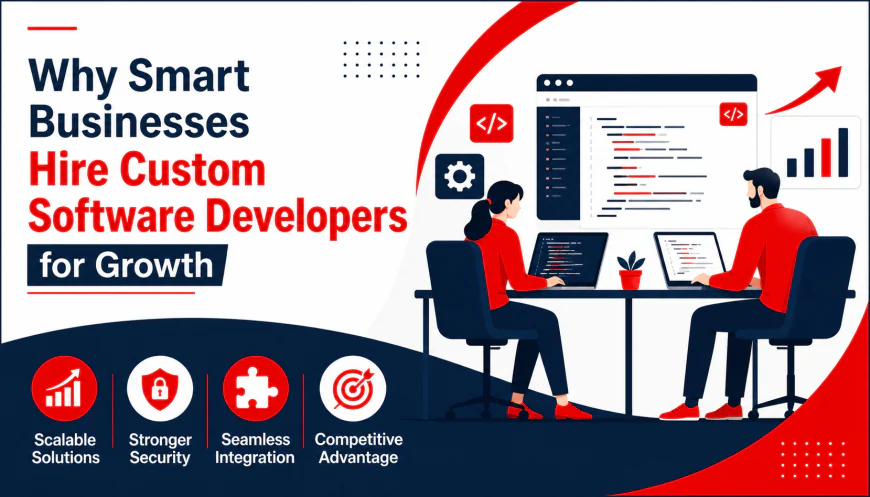 Why Smart Businesses Hire Custom Software Developers for Growth