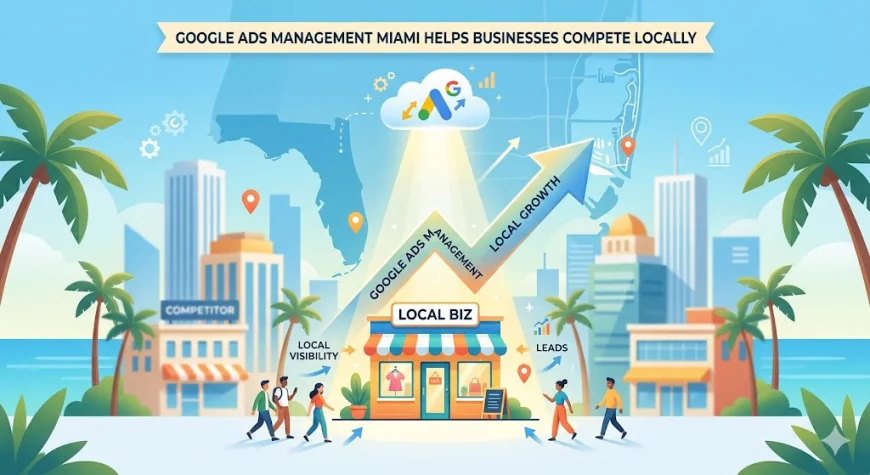 How Google Ads Management Miami Helps Businesses Compete Locally