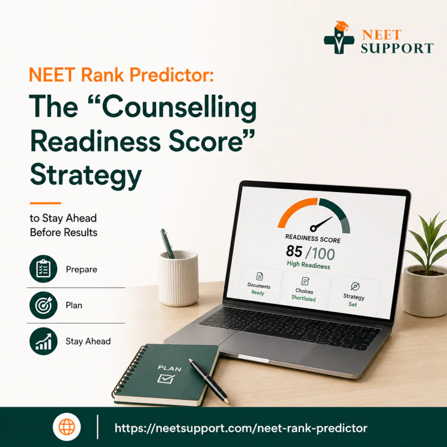 NEET Rank Predictor: The Counselling Readiness Score Strategy to Stay Ahead Before Results