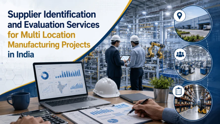 Supplier Identification and Evaluation Services for Multi Location Manufacturing Projects in India