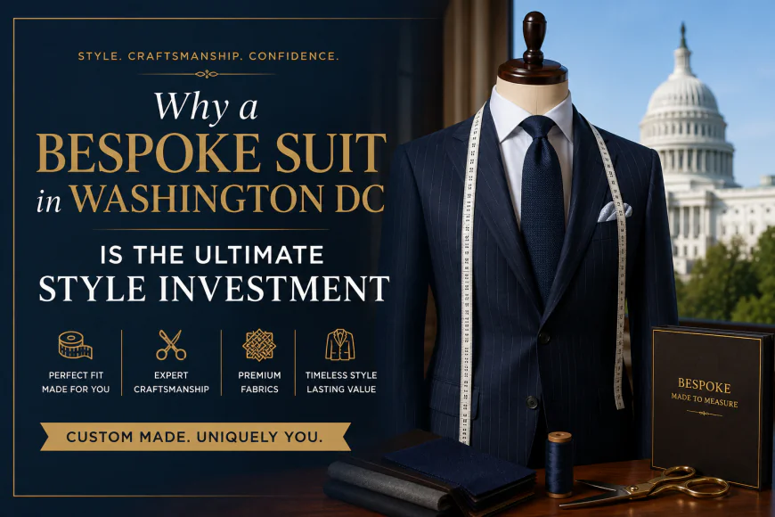 Why a Bespoke Suit in Washington DC Is the Ultimate Style Investment