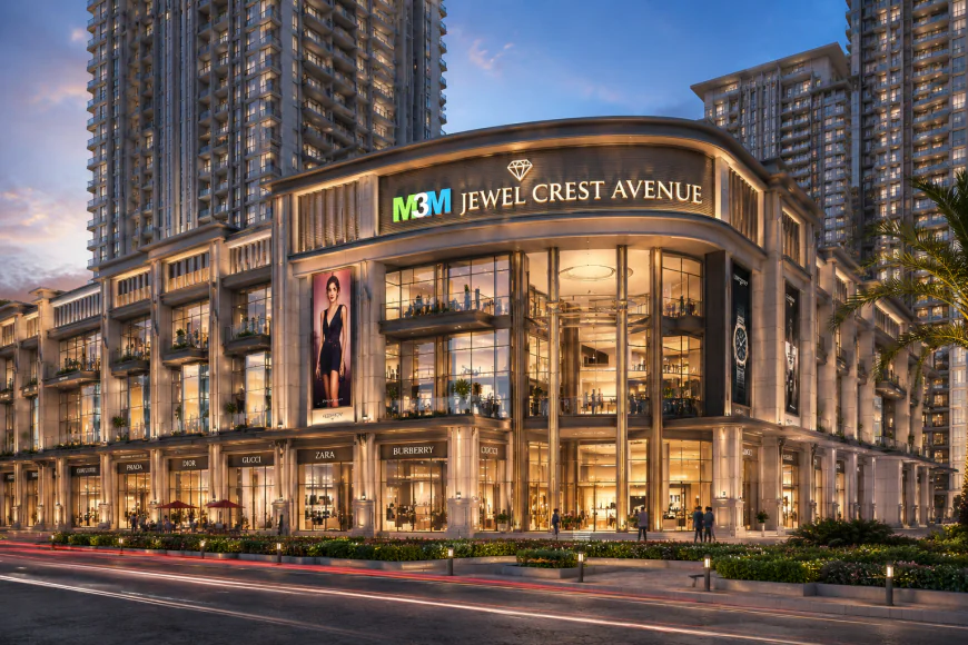 M3M Jewel Crest Avenue Noida – A Detailed Review of Commercial Spaces, Floor Plan & Investment Potential
