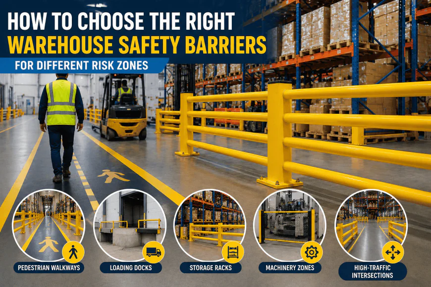 How to Choose the Right Warehouse Safety Barriers for Different Risk Zones