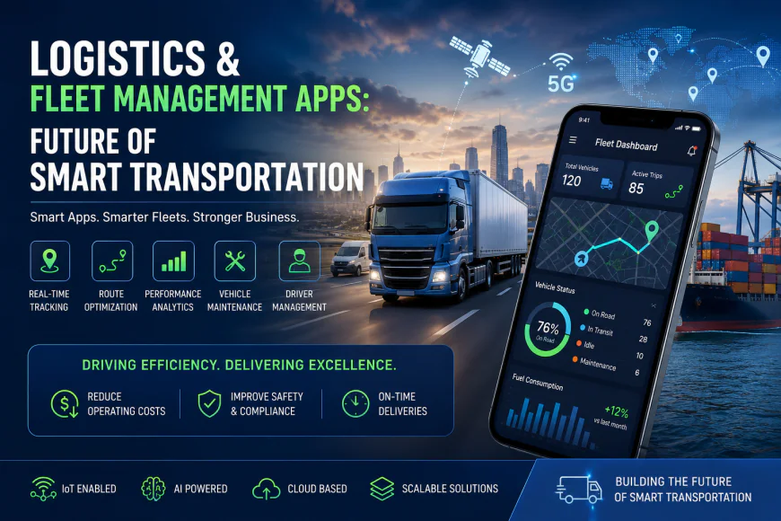 Logistics & Fleet Management Apps: Future of Smart Transportation