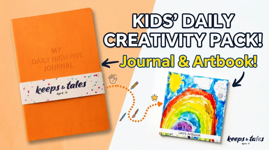 Why Every Child Needs a Personalized Art Memory Book and Mindfulness Journal