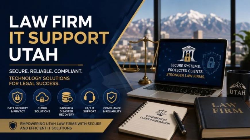 Law Firm IT Support Utah for Secure Legal Operations