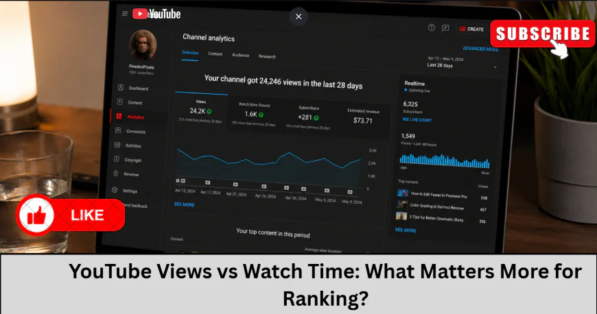 YouTube Views vs Watch Time: What Matters More for Ranking?