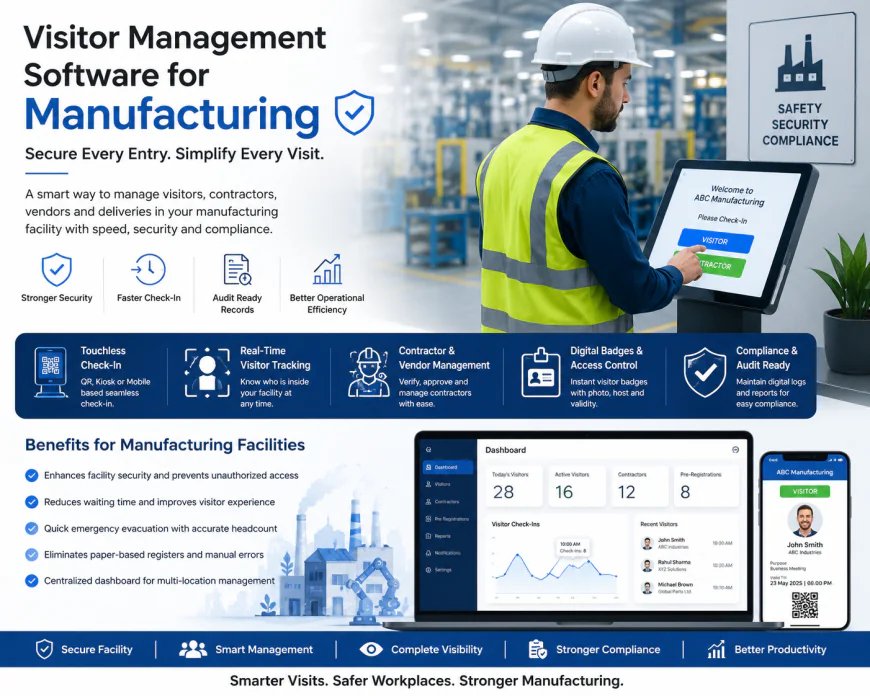 Visitor Management Software for Manufacturing: Improve Security & Efficiency in 2026
