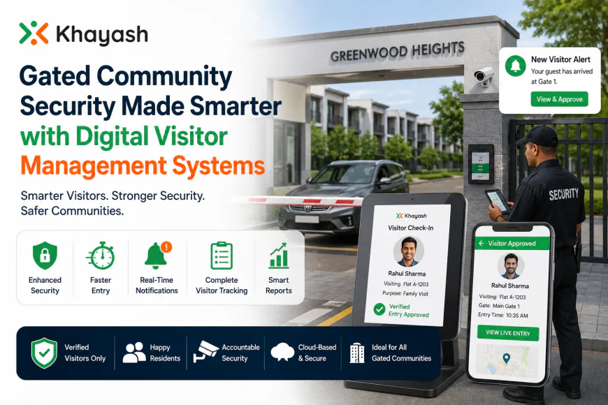 Gated Community Security Made Smarter with Digital Visitor Management Systems