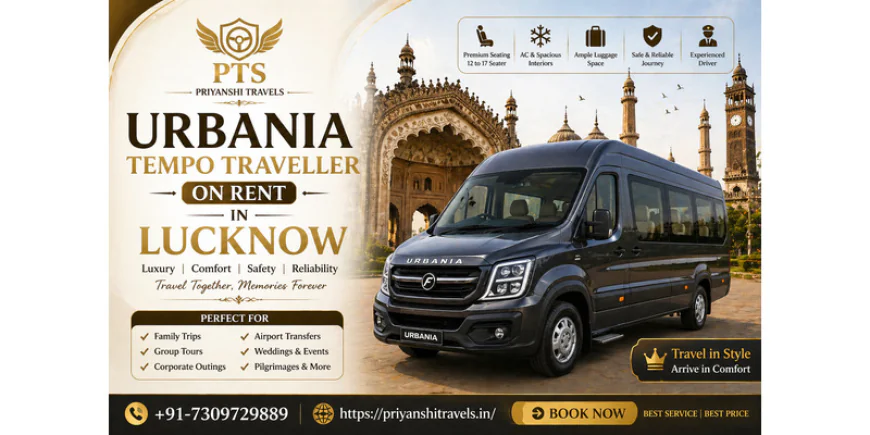 Urbania on Rent in Lucknow Luxury Travel for Family Trips