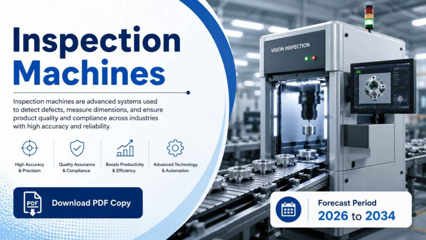 Global Inspection Machines Market 2026–2034: Industry Developments and Strategic Forecast
