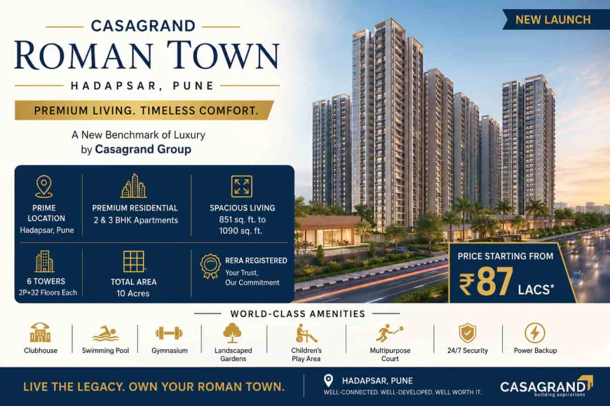 Casagrand Roman Town | Premium Township Hadapsar