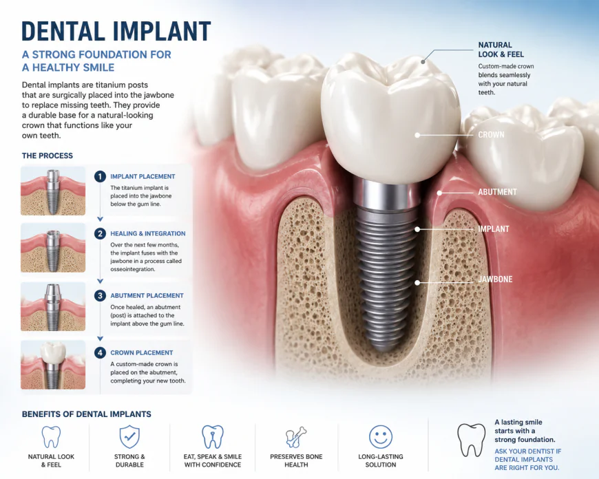 Full Mouth Dental Implant: A Permanent Solution for Complete Smile Restoration