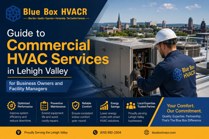 Guide to Commercial HVAC Services in Lehigh Valley for Business Owners and Facility Managers