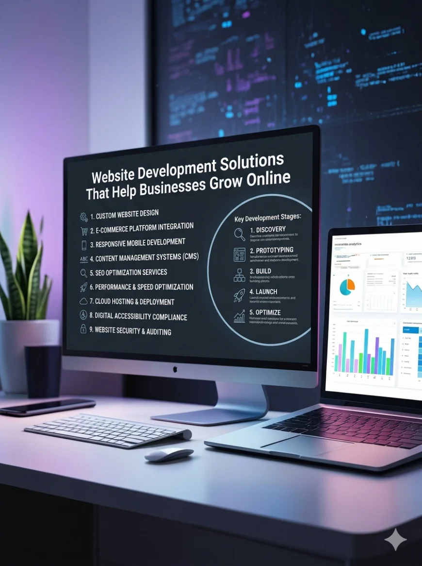 Website Development Solutions That Help Businesses Grow Online