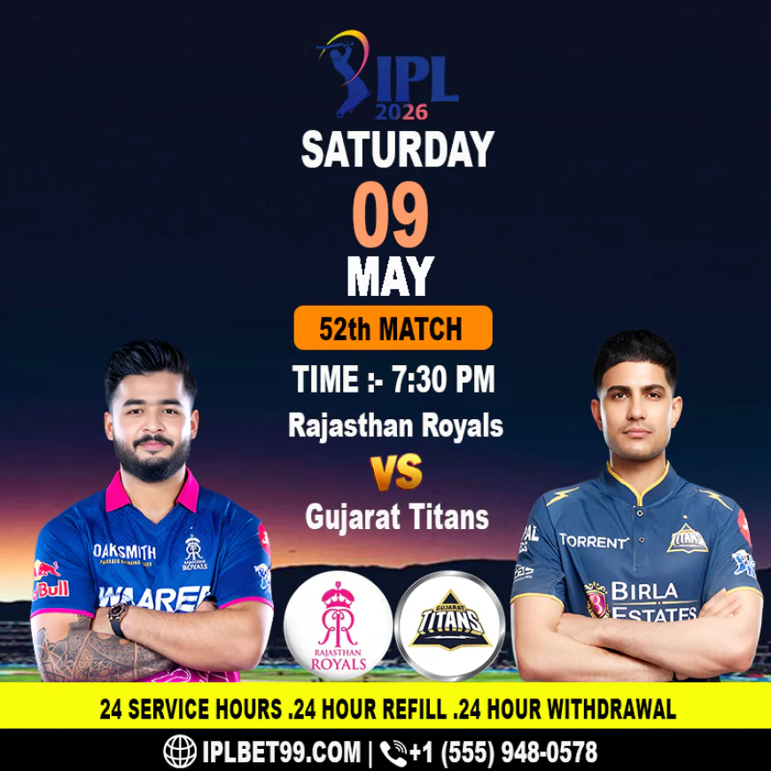 Rajasthan Royals vs Gujarat Titans IPL 2026 – Live Updates, Expert Predictions & Match Insights