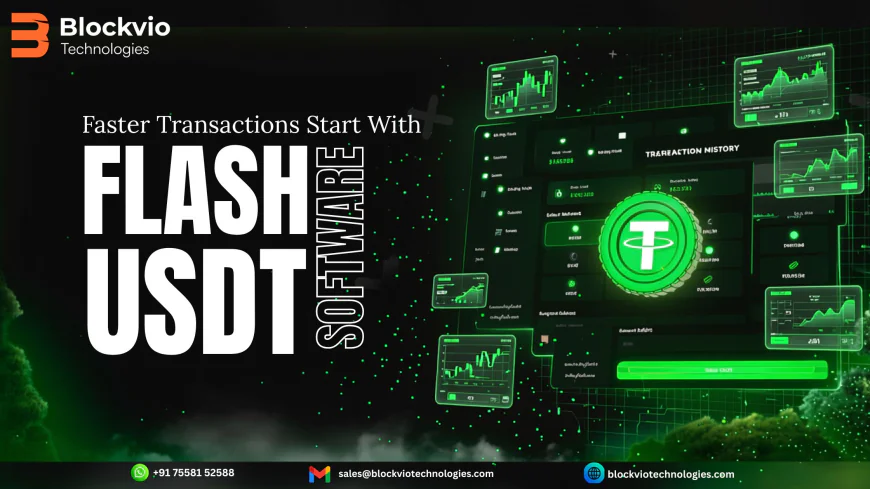 Still Waiting on Transfers? Faster Transactions Start With Flash USDT Software