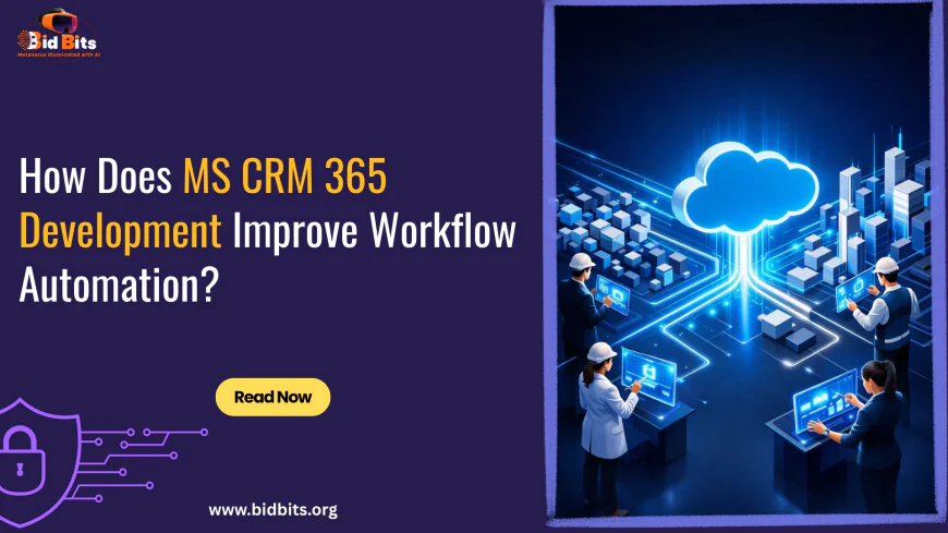 How Does MS CRM 365 Development Improve Workflow Automation?