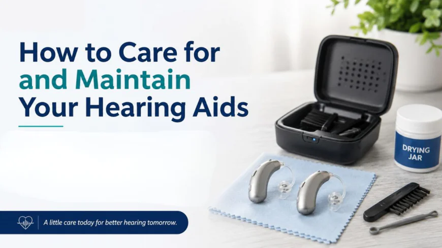 How to Care for and Maintain Your Hearing Aids