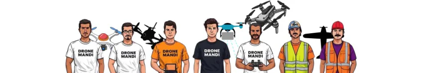 Commercial Drone India: The Future of Smart Aerial Solutions with Drone Mandi