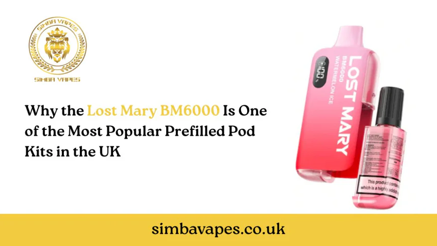 Why the Lost Mary BM6000 Is One of the Most Popular Prefilled Pod Kits in the UK