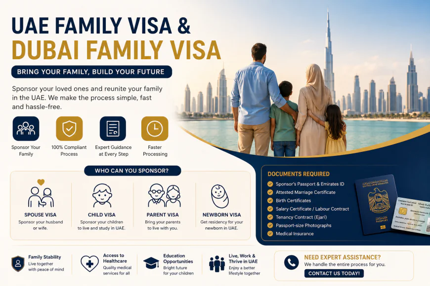 UAE Family Visa & Dubai Family Visa: A Complete Guide for Families Moving to the UAE