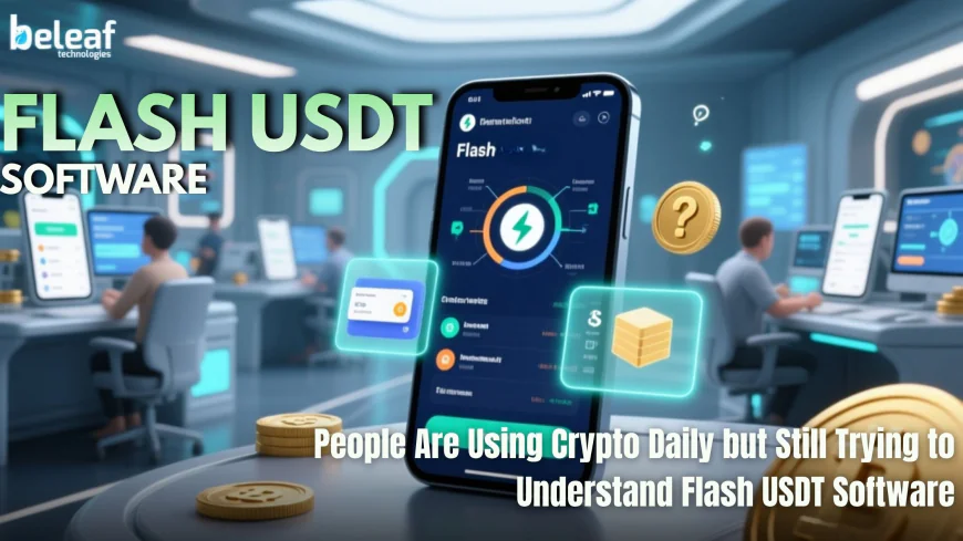 People Are Using Crypto Daily but Still Trying to Understand Flash USDT Software