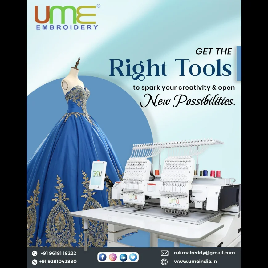 Commercial Embroidery Machine Manufacturers for Modern Fashion Production