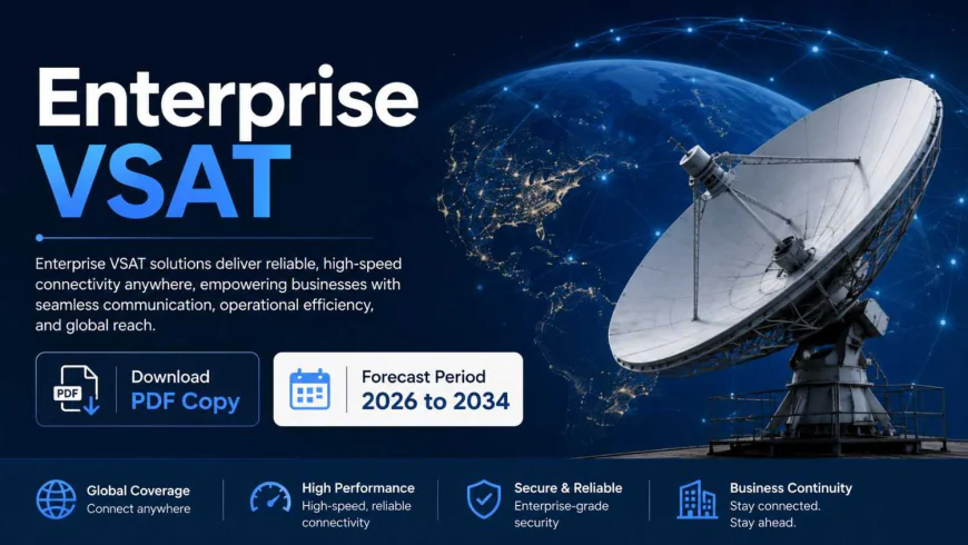USA Enterprise VSAT Market Analysis 2034: Industry Trends and Future Growth Opportunities