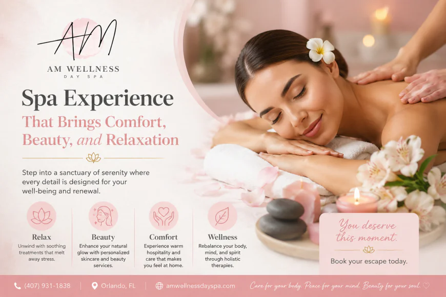 Spa Experience That Brings Comfort, Beauty, and Relaxation | AM Wellness Day Spa and Salon