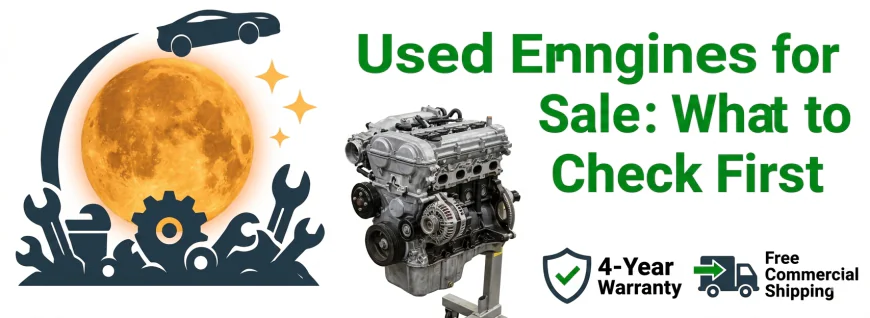 Used Engines for Sale: What to Check First