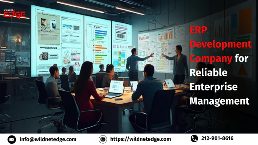 ERP Development Company for Reliable Enterprise Management
