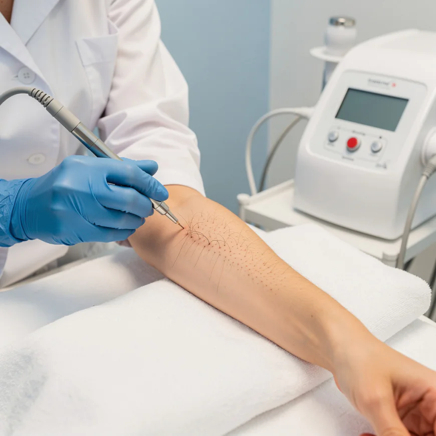 Electrolysis hair removal: Target Areas and Treatment Times