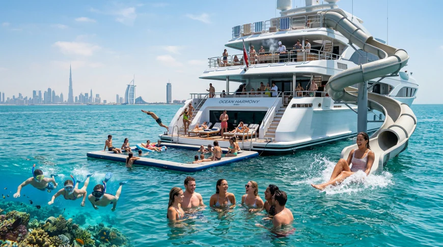 7 Fun-Filled Experiences on a Dubai Ride and Slide Yacht Cruise You Will Talk About