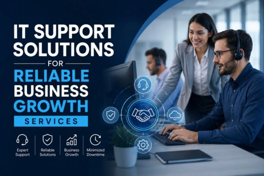 IT Support Solutions for Reliable Business Growth Services