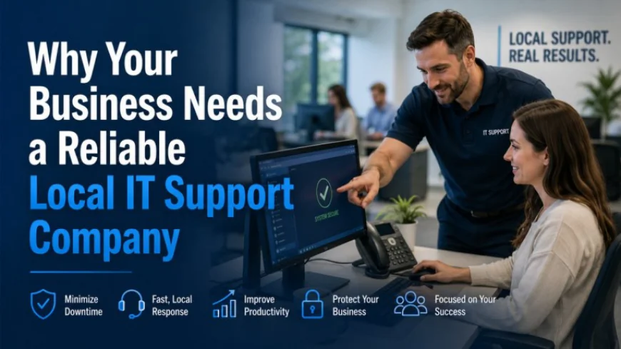 Why Your Business Needs a Reliable Local IT Support Company