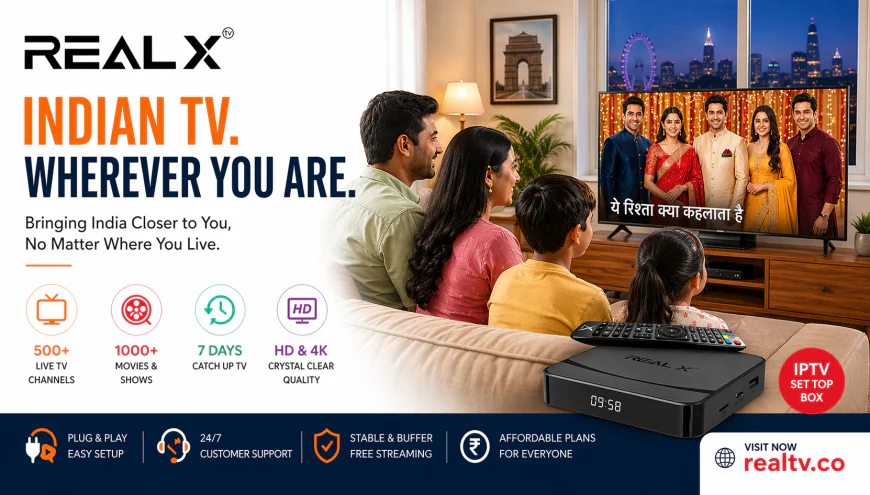 How Indians Abroad Can Watch Indian TV Easily with RealTV IPTV
