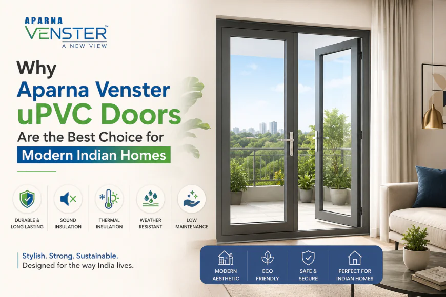 Why Aparna Venster uPVC Doors Are the Best Choice for Modern Indian Homes 
