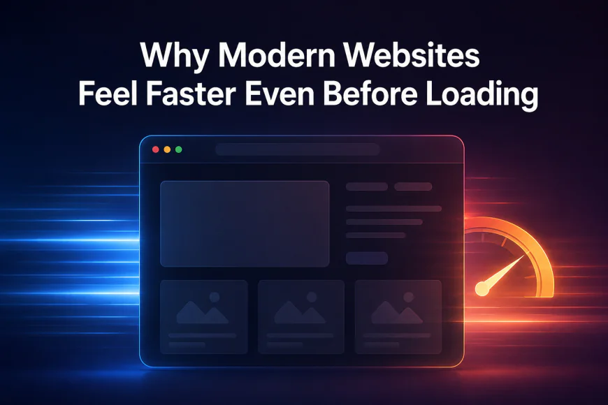 Why Modern Websites Feel Faster Even Before Loading