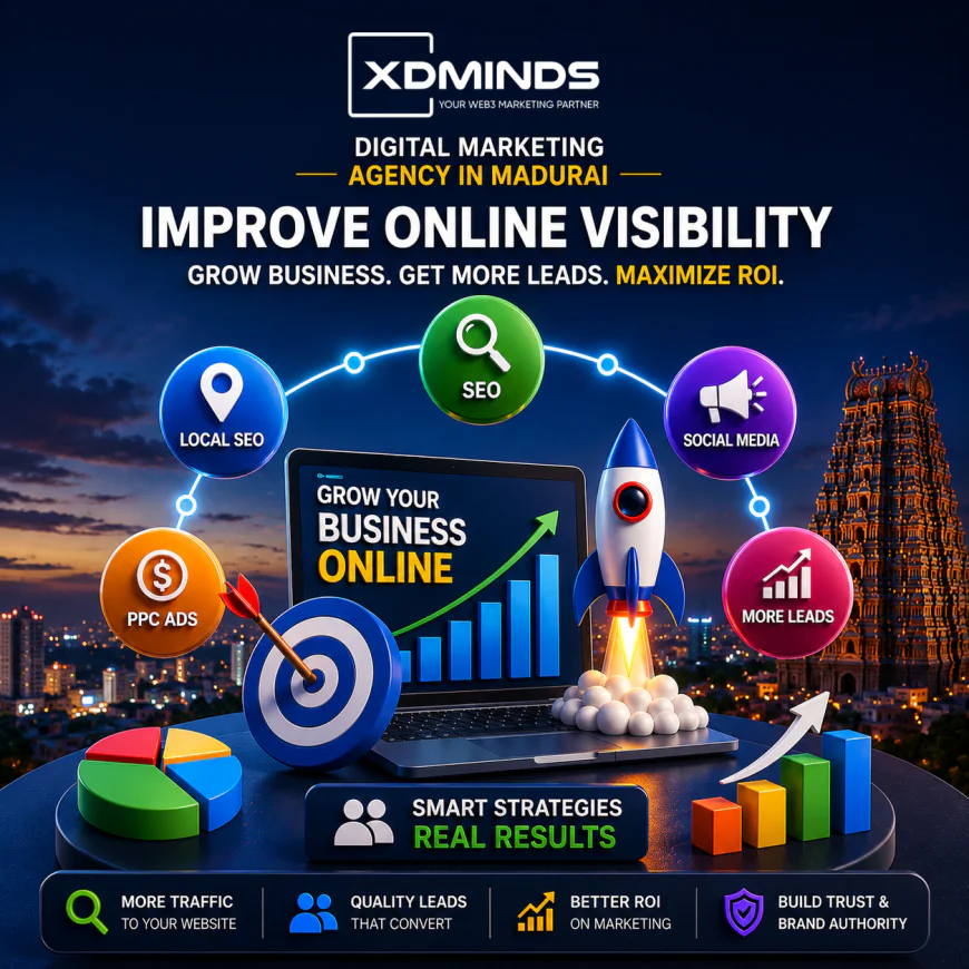 Struggling With Online Growth? Improve Business Visibility in Madurai