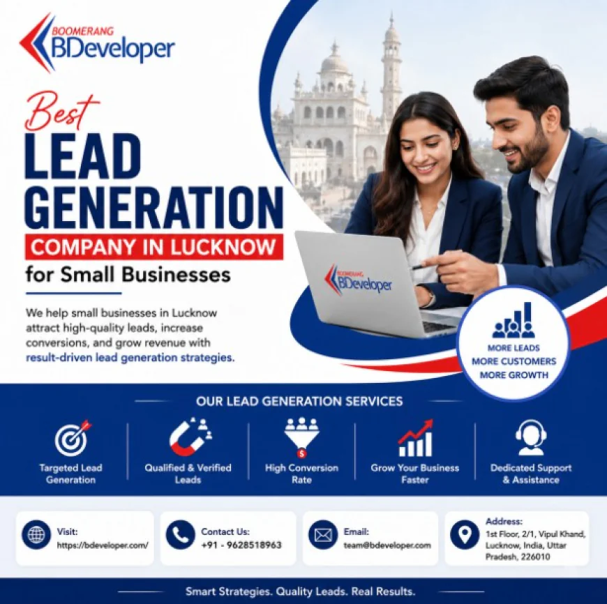 Best Lead Generation Company in Lucknow for Small Businesses