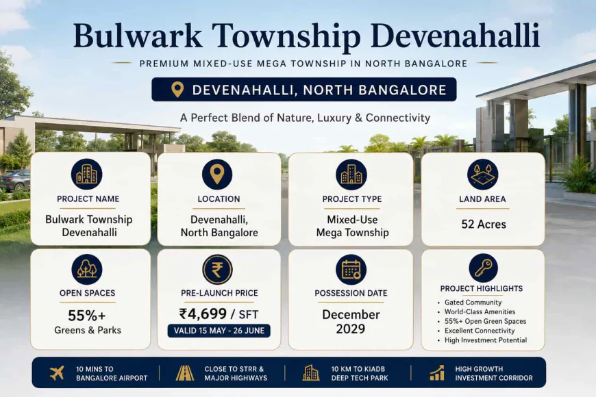 Bulwark Township Devanahalli | Premium Living Spaces