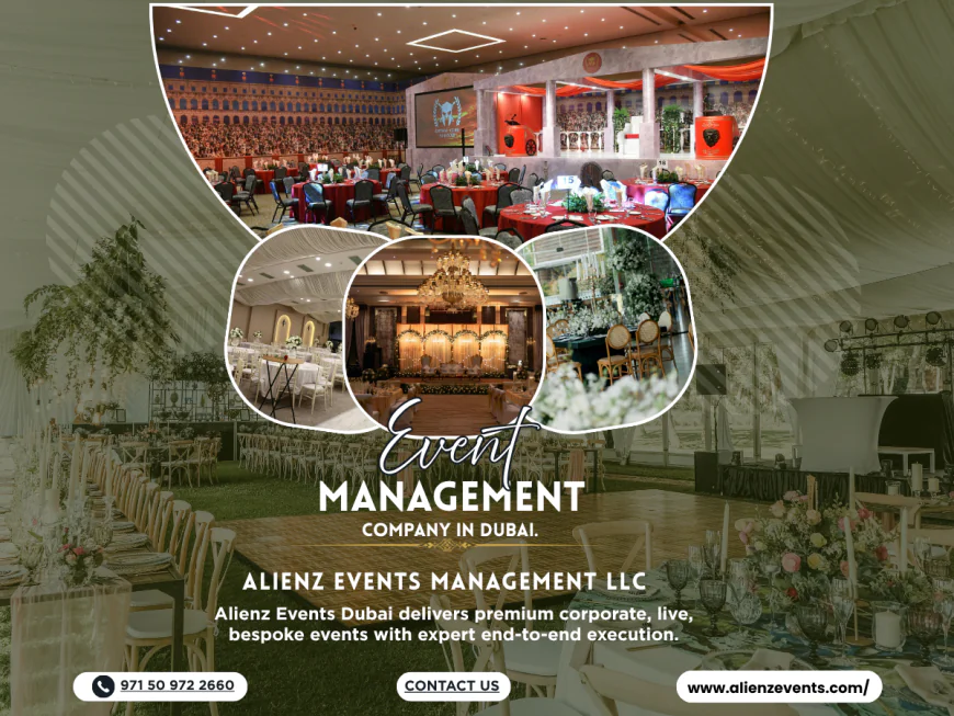Premium Corporate Event Specialists in Dubai for High-Impact Business Events.